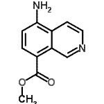 CAS#: 157252-29-4， Methyl 5-Amino-8-Isoquinolinecarboxylate