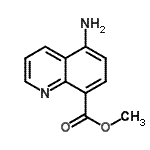 CAS 登录号：157252-33-0， 甲基5-氨基-8-喹啉羧酸酯