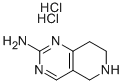structure of CAS# 157327-50-9, 5,6,7,8-Tetrahydro-Pyrido[4,3-d]Pyrimidin-2-Amine Hydrochloride (1:2);2-AMINO-5,6,7,8-TETRAHYDROPYRIDO-[4,3-D]-PYRIMIDINE DIHYDROCHLORIDE;5,6,7,8-Tetrahydro-Pyrido[4,3-D]Pyrimidin-2-Ylamine Hydrochloride
