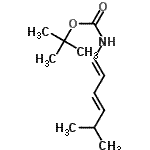 CAS#: 157372-81-1， 2-Methyl-2-Propanyl [(1E,3E)-5-Methyl-1,3-Hexadien-1-Yl]Carbamate