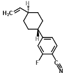 CAS#: 157453-50-4， 2-Fluoro-4-(4-Vinylcyclohexyl)Benzonitrile