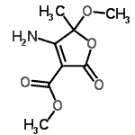 CAS#: 157558-46-8， Methyl 4-Amino-5-Methoxy-5-Methyl-2-Oxo-2,5-Dihydro-3-Furancarboxylate
