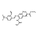 CAS#: 157707-95-4， Methyl N-{5-Acetamido-2-Chloro-4-[(2-Cyano-4-Nitrophenyl)Diazenyl]Phenyl}-L-Alaninate