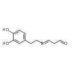 CAS#: 157739-19-0， (3E)-3-{[2-(3,4-Dihydroxyphenyl)Ethyl]Imino}Propanal