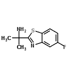 CAS#: 157763-21-8， 2-(5-Fluoro-1,3-Benzothiazol-2-Yl)-2-Propanamine