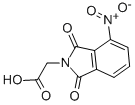 structure of CAS# 15784-35-7, 2-(4-Nitro-1,3-Dioxo-Isoindol-2-Yl)Acetate;2-(4-Nitro-1,3-Dioxo-Isoindolin-2-Yl)Acetate;2-(4-Nitro-1,3-Dioxo-2-Isoindolinyl)Acetate;2-(1,3-Diketo-4-Nitro-Isoindolin-2-Yl)Acetate