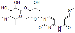 CAS#: 157878-02-9， (E)-N-[1-[5-(5-Dimethylamino-3,4-Dihydroxy-6-Methyloxan-2-Yl)Oxy-4-Hydroxy-6-Methyloxan-2-Yl]-2-Oxopyrimidin-4-Yl]-3-Methylsulfanylprop-2-Enamide
