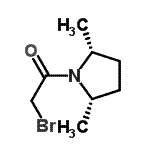 CAS#: 157905-03-8， 2-Bromo-1-[(2R,5S)-2,5-Dimethyl-1-Pyrrolidinyl]Ethanone