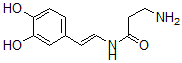 CAS#: 158018-58-7， 3-Amino-N-[(E)-2-(3,4-Dihydroxyphenyl)Ethenyl]Propanamide
