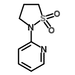 CAS#: 158089-65-7， 2-(1,1-Dioxido-1,2-Thiazolidin-2-Yl)Pyridine