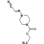 CAS#: 158154-49-5， Ethyl 4-[(E)-(Cyanomethylene)Amino]-1-Piperazinecarboxylate