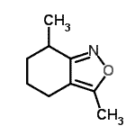 CAS#: 158243-62-0， 3,7-Dimethyl-4,5,6,7-Tetrahydro-2,1-Benzoxazole