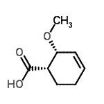 CAS#: 158252-23-4， (1S,2R)-2-Methoxy-3-Cyclohexene-1-Carboxylic Acid