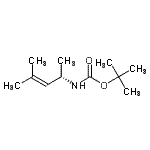 CAS#: 158300-09-5， 2-Methyl-2-Propanyl [(2S)-4-Methyl-3-Penten-2-Yl]Carbamate