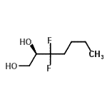 CAS#: 158358-96-4， (2R)-3,3-Difluoroheptane-1,2-Diol
