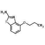 CAS#: 15850-82-5， 4-Propoxy-1,3-Benzothiazol-2-Amine