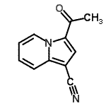 CAS#: 158670-17-8， 3-Acetyl-1-Indolizinecarbonitrile