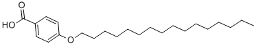 structure of CAS# 15872-48-7, 4-Hexadecyloxybenzoic Acid;4-Cetyloxybenzoic Acid;Sbb008254;Fr-1119