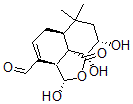 CAS#: 158761-02-5， [3S-(3.alpha,3a.alpha.,6a.alpha.,9.alpha.,10.alpha.,10aS*)]-3,3a,6,6a,7,8,9,10-octahydro-3,9,10-trihydroxy-7,7-dimethyl-1-oxo-1H-naptho[1,8-c]furan-4-carboxaldehyde