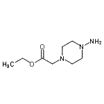 CAS#: 158773-35-4， Ethyl (4-Amino-1-Piperazinyl)Acetate