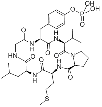 CAS#: 158778-21-3， Cyclo(Glycyl-L-Tyrosyl-L-Valyl-L-Prolyl-L-Methionyl-L-Leucyl),Dihydrogen Phosphate (Ester)