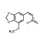 CAS#: 15896-78-3， 4-Methoxy-6-[(Z)-2-Nitrovinyl]-1,3-Benzodioxole