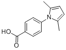 structure of CAS# 15898-26-7, 4-(2,5-Dimethyl-1H-Pyrrol-1-Yl)-Benzoic Acid;4-(2,5-Dimethyl-1-Pyrrolyl)Benzoate;Zinc00083790