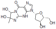 CAS#: 159062-85-8， 6,7-Dihydroxy-3-[(2R,4S,5R)-4-Hydroxy-5-(Hydroxymethyl)Oxolan-2-Yl]-6-Methyl-4,7-Dihydroimidazo[1,2-a]Purin-9-One