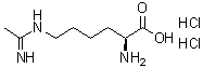 结构式 CAS# 159190-45-1, N<sup>6</sup>-亚氨代乙酰-L-赖氨酸二盐酸盐