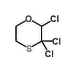 CAS#: 15924-19-3， 2,3,3-Trichloro-1,4-Oxathiane