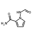 structure of CAS# 159326-70-2, 1-Formamido-1H-Pyrrole-2-Carboxamide;1-formamido-1H-pyrrole-2-carboxamide