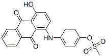 CAS#: 1594-08-7， 1-Hydroxy-4-[[4-[(Methylsulfonyl)Oxy]Phenyl]Amino]-9,10-Anthracenedione