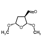 CAS 登录号：159551-29-8， (2R,3S,5S)-2,5-二甲氧基四氢-3-呋喃甲醛