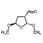 CAS#: 159551-31-2， (2R,3R,5R)-2,5-Dimethoxytetrahydro-3-Furancarbaldehyde
