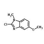 CAS#: 15965-62-5， 2-Chloro-5-Methoxy-1-Methyl-1H-Benzimidazole