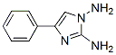 structure of CAS# 15970-40-8, 4-Phenyl-1H-Imidazole-1,2-Diamine;(2-Amino-4-Phenyl-Imidazol-1-Yl)Amine;Zinc00240649;Smr000146952