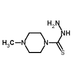 CAS#: 15970-51-1， 4-Methyl-1-Piperazinecarbothiohydrazide