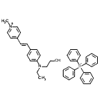 CAS#: 159721-38-7， 4-[(E)-2-{4-[Ethyl(2-Hydroxyethyl)Amino]Phenyl}Vinyl]-1-Methylpyridinium Tetraphenylborate(1-)