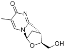 structure of CAS# 15981-92-7, 2,3'-Anhydrothymidine;Zinc03956725;Btb 14109;2,5-Methano-5H,9H-Pyrimido(2,1-B)(1,5,3)Dioxazepin-9-One, 2,3-Dihydro-3-(Hydroxymethyl)-8-Methyl-