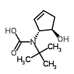 CAS#: 159830-95-2， [(1R,5R)-5-Hydroxy-2-Cyclopenten-1-Yl](2-Methyl-2-Propanyl)Carbamic Acid