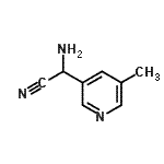 CAS#: 159892-21-4， Amino(5-Methyl-3-Pyridinyl)Acetonitrile