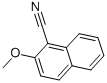 structure of CAS# 16000-39-8, 2-Methoxy-1-Naphthonitrile;2-Methoxy-1-Naphthalenecarbonitrile;Nciopen2_001474;St5406576