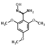 CAS#: 160150-34-5， N'-Hydroxy-2,4,6-Trimethoxybenzenecarboximidamide