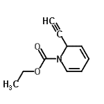 CAS#: 160464-59-5， Ethyl 2-Ethynyl-1(2H)-Pyridinecarboxylate