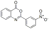 structure of CAS# 16063-03-9, 2-(3-Nitrophenyl)-4H-3,1-Benzoxazin-4-One;2-(3-Nitro-Phenyl)-Benzo[D][1,3]Oxazin-4-One;Bas 00293981;St019123
