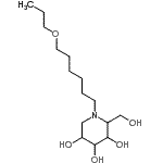 CAS#: 160632-05-3， 2-(Hydroxymethyl)-1-(6-Propoxyhexyl)-3,4,5-Piperidinetriol
