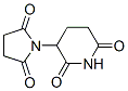 CAS 登录号：1608-85-1， 3-(2,5-二氧代吡咯烷-1-基)哌啶-2,6-二酮
