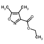 CAS#: 160850-62-4， Ethyl 4,5-Dimethyl-1,2-Oxazole-3-Carboxylate