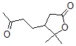 CAS#: 16091-70-6， 5,5-Dimethyl-4-(3-oxobutyl)dihydro-2(3H)-furanone