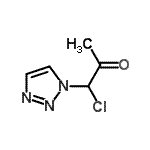 CAS#: 160921-54-0， 1-Chloro-1-(1H-1,2,3-Triazol-1-Yl)Acetone